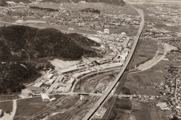 昭和41年当時の姫路工業団地